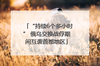 “持续6个多小时” 俄乌交换战俘期间互袭首都地区
