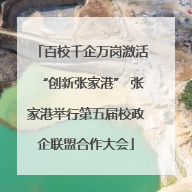 百校千企万岗激活“创新张家港” 张家港举行第五届校政企联盟合作大会