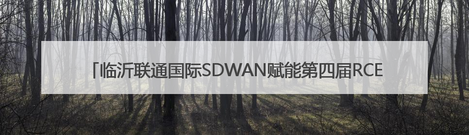 临沂联通国际SDWAN赋能第四届RCEP区域进口博览会 融媒跨境直播畅行无阻