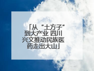 从“土方子”到大产业 四川兴文推动民族医药走出大山