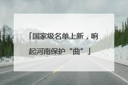 国家级名单上新，响起河南保护“曲”