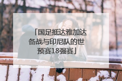 国足抵达雅加达备战与印尼队的世预赛18强赛