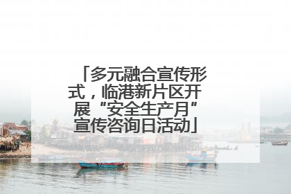 多元融合宣传形式，临港新片区开展“安全生产月”宣传咨询日活动