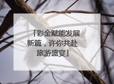 彩金赋能发展新篇，许你共赴旅游盛宴