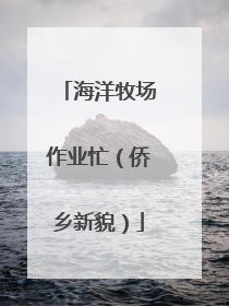 海洋牧场作业忙（侨乡新貌）