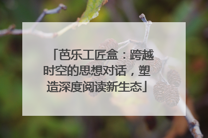 芭乐工匠盒：跨越时空的思想对话，塑造深度阅读新生态