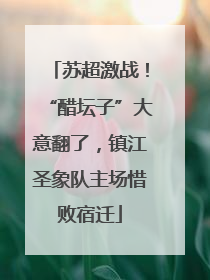 苏超激战！“醋坛子”大意翻了，镇江圣象队主场惜败宿迁