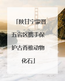 陕甘宁蒙晋五省区携手保护古脊椎动物化石