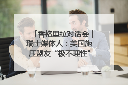 香格里拉对话会｜瑞士媒体人：美国施压盟友“极不理性” 欧洲国家无意与中国“脱钩断链”