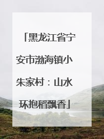 黑龙江省宁安市渤海镇小朱家村：山水环抱稻飘香