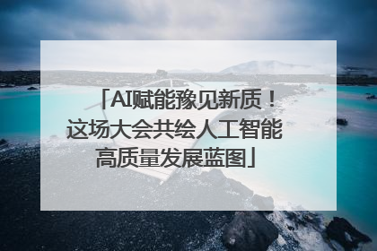 AI赋能豫见新质！这场大会共绘人工智能高质量发展蓝图